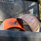 Mallard Wing Feather Logo Trucker Orange/Khaki