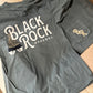 Black Rock Feather Stack Tee